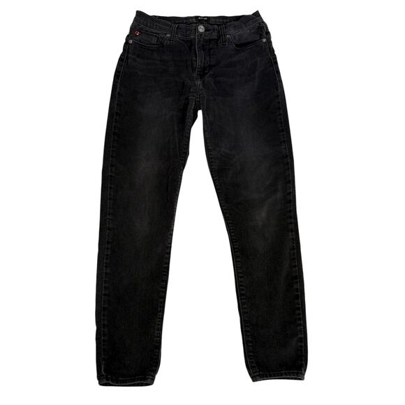 Hudson Jeans Women’s Nico Super Skinny Black Wash Denim Jeans Size 27 Mid Rise - Picture 1 of 10